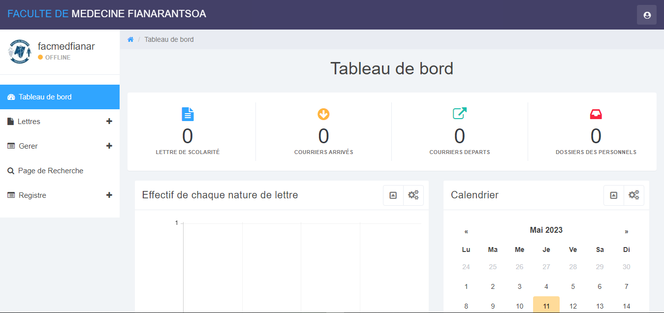 Project Gestion Archives et courriers